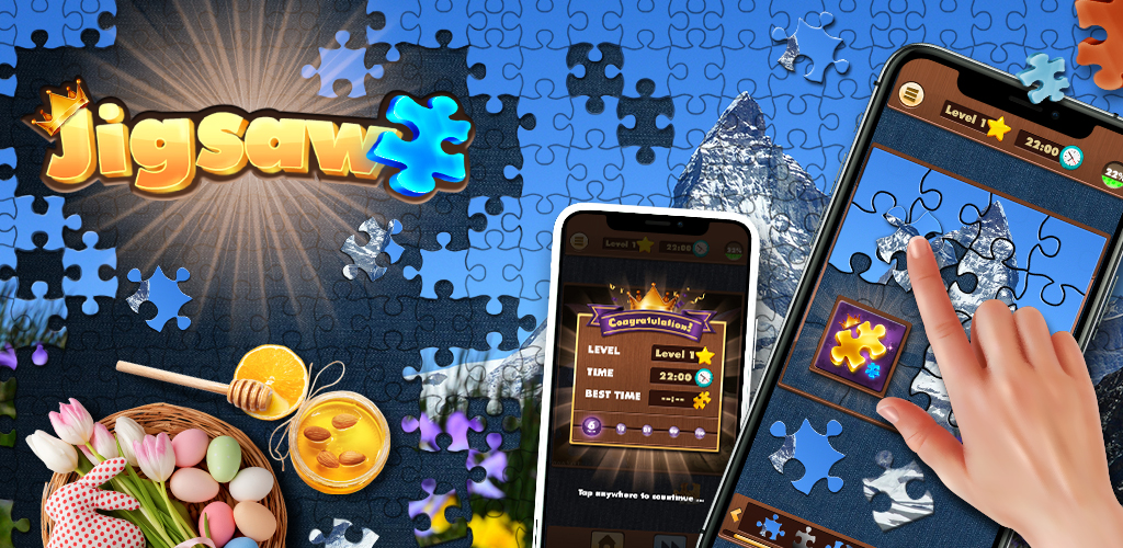 Jigsaw Puzzle King Feature Graphic